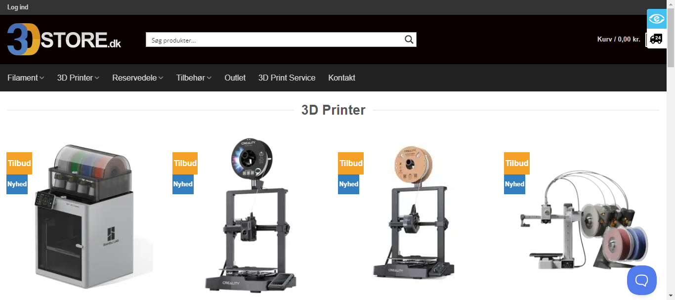 3DStore.dk